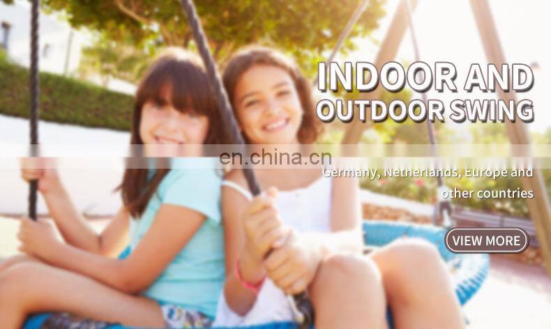 High Quality Kids Swing Set Accessories Wooden Climbing Rope Swing Ladder