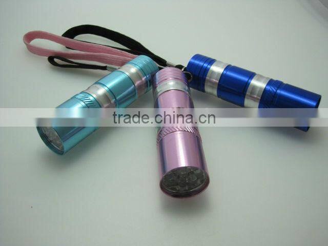 Cheap aluminum mini 9 led torch in Ningbo