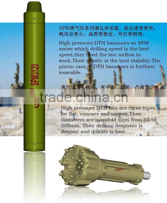LOW pressure drilling bit DTH DRILL BITS SPM80XD-90