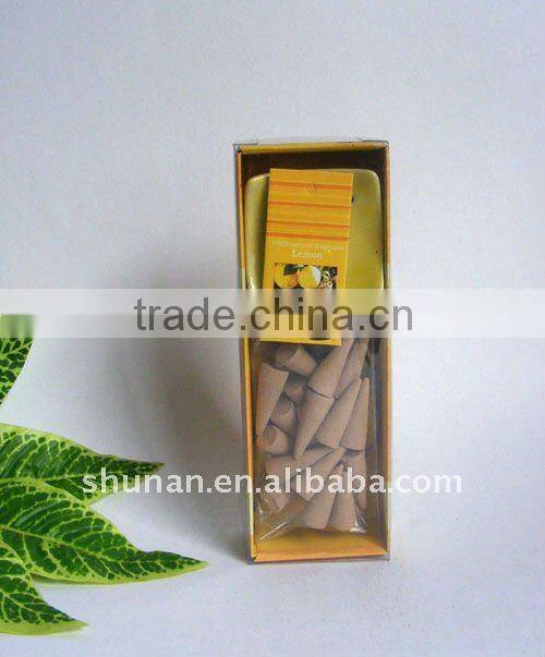 scented incense sticks/Cone incense/perfume sticks gift set with ceramic holder