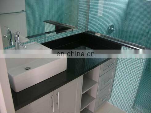 Hebei black granite commercial bathroom countertop