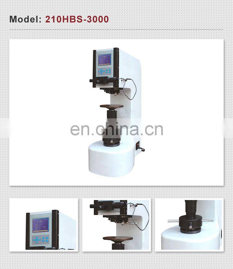 HBS-3000 brinell hardness tester