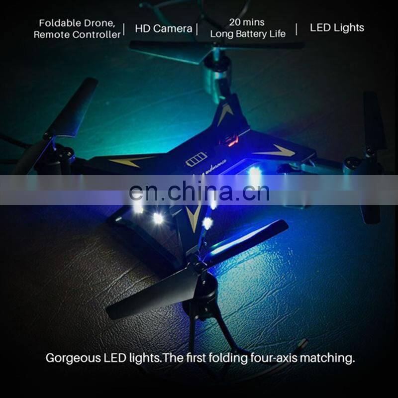 KY601S Foldable RC 1080P Wide Angle WIFI FPV Drones with camera HD Mini drone Helicopter Aircraft drone