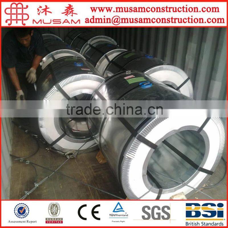 Big Spangle SGCC hot dip galvanized steel coil