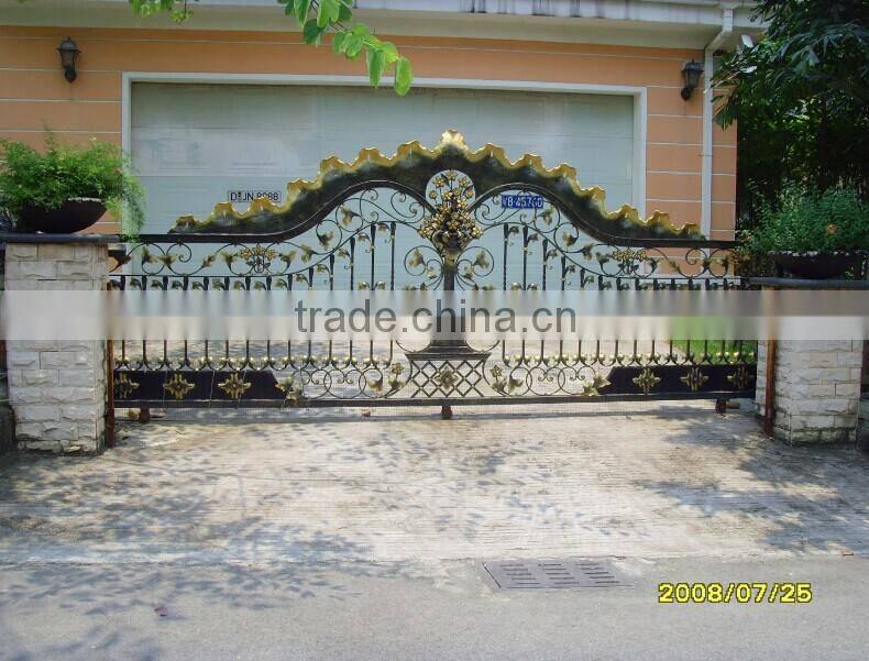 steel gate, metal gate, gate for house, steel boundary gate, villa iron gate