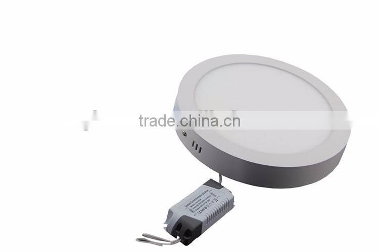 18w China round lighting led surface mounted panel light CE ROHS certificate