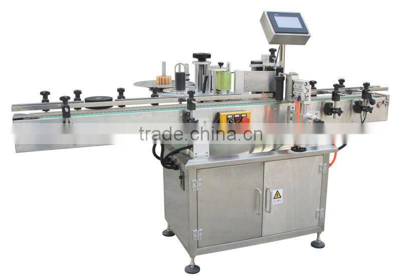 wrap around bottle sticker labelling machine