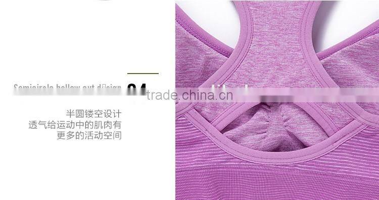 Sublimation Sexy Sports Bra Wholesale Custom Yoga bra for girls