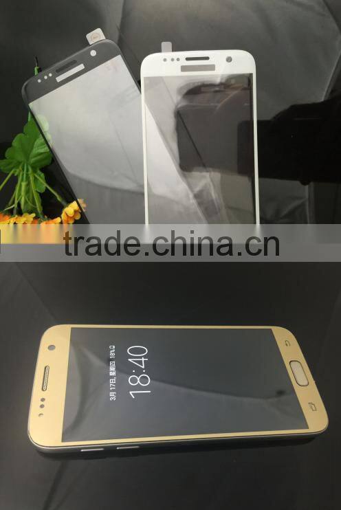 High Quality 3D Curved Edge Best Tempered Glass Screen Protectors For Samsung Galaxy S7 Screen