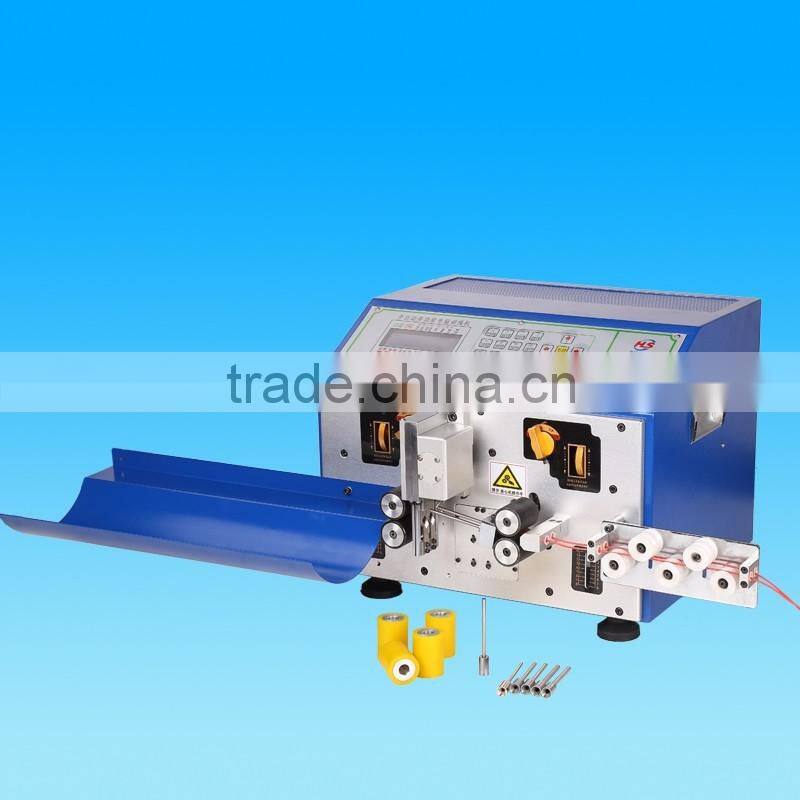 Automatic computer cutting line peeling machine