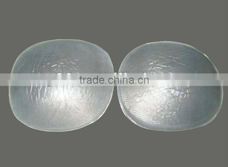 hot sale soft reused silicone 100% Fake breasts Silicone Bra Insert