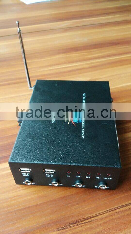 10W 20W lithium ion battery solar panel system with MP3 player and radio, portable solar power system,system solar