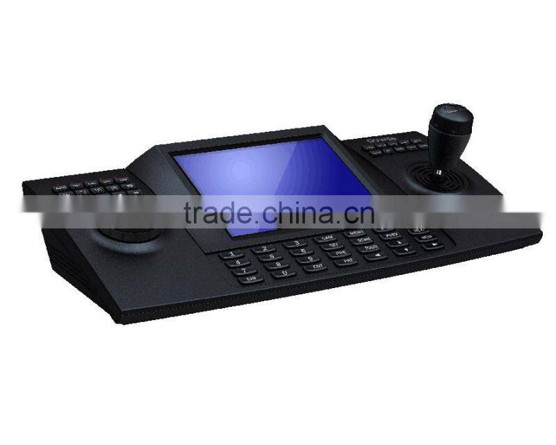 CCTV keyboard Control IP camera PTZ through NVR 3D PTZ Joystick Controller keyboard controller