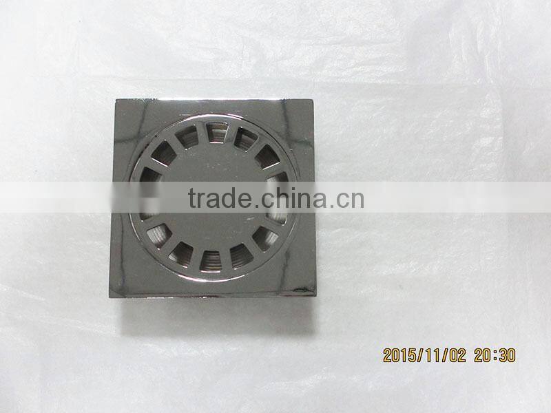 Factory-Light weight zinc square floor drain/bathroom floor drain/wash basin drain