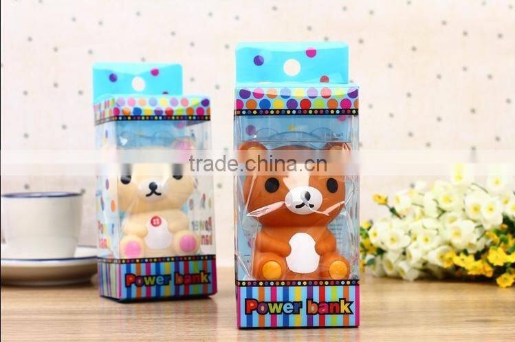 Universal power bank as a cartoon gift