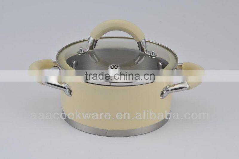 304 Stainless Steel Cookpot 7pcs Set