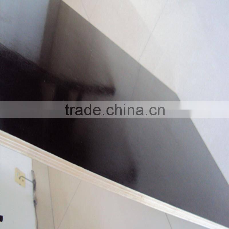 Non-slip marine plywood,Black film faced plywood