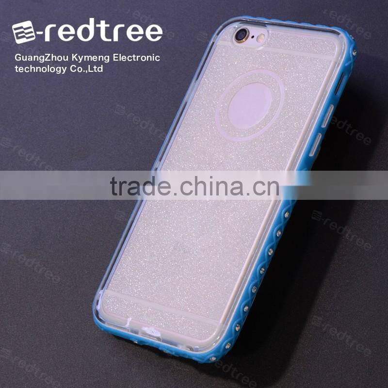 Transparent Back Mobile Phone Case Cover for Samsung Galaxy J5