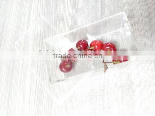 clear box gift wedding candy/ Personalized Acrylic Candy Favor Box