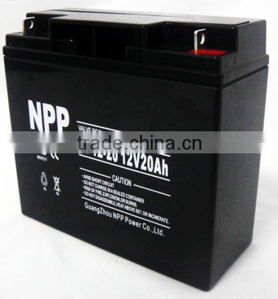 12V 20Ah Rechargeable UPS VRLA Battery