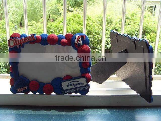 2016 soft pvc 3d animal photo frame