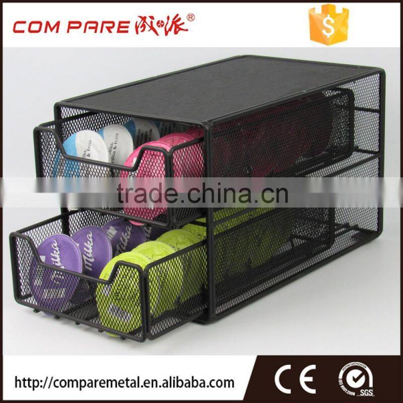 2 tier Tassimo t disc Coffee Capsule Pod Storage Drawer