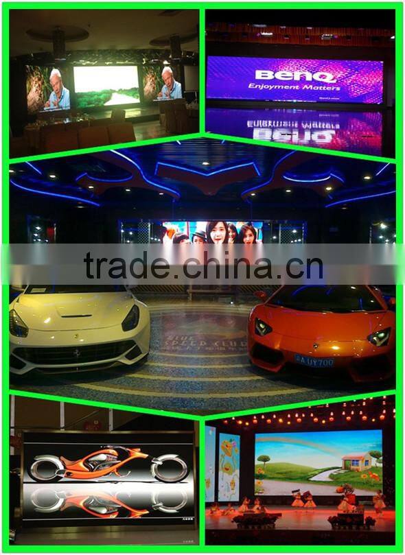 China good cost performance indoor full color curved led big screen for hotel/commercial center/big theater