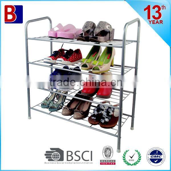 4 tiers iron Shoes shelf