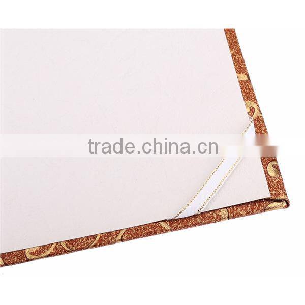 2015 New Trendy Luxury Wholesale Certificate Holder, A4 Certificate Folder, Paper Certificate Holder