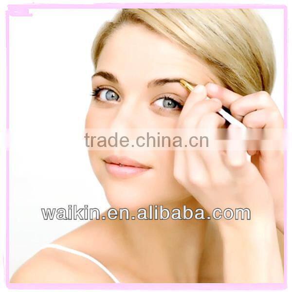 Facy Heart Print Cosmetic Tweezers Slant Tip