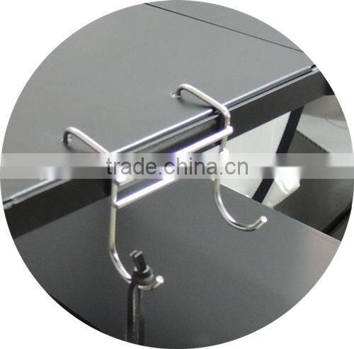 Outdoor foldable camping trolley for bbq