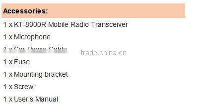 QYT New Product KT-8900R Tri band Transeiver DTMF 2Tone & 5tone Professional Mobile radio