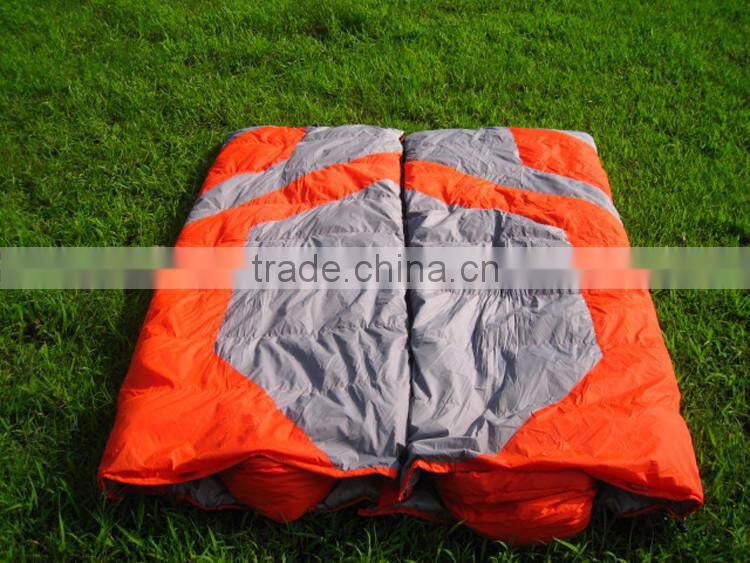 outdoor super light envelope down sleeping bag