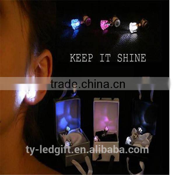 light up earrings flashing led earring led light earrings