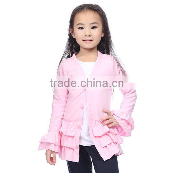 2015 baby girls pink ruffled cardigan,persnickety outfit
