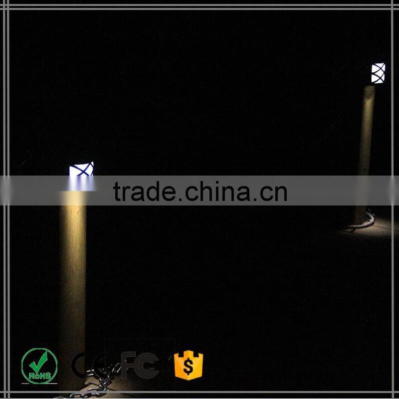 Solar Power Outdoor Garden Light LED Fence Wall bracket light fitting portable solar led light