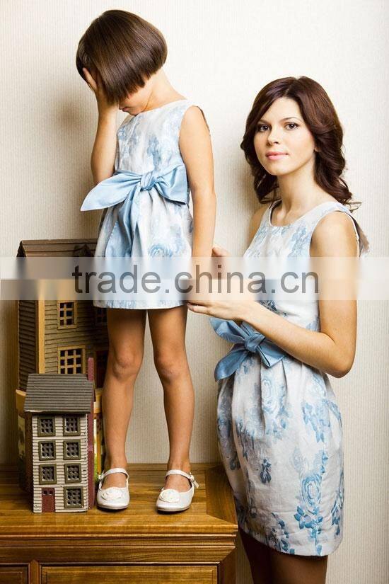 2015 Wholesale custom family clothing set/family matching clothing/family clothing