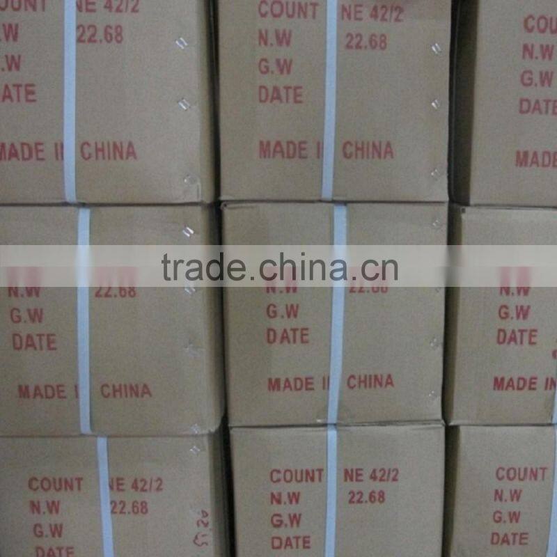 High Tenacity Bonded Polyester Yarn Sewing Yarn For Weaving