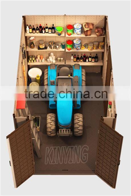 Wholesale new arrival garden shed with plastic connecter from china