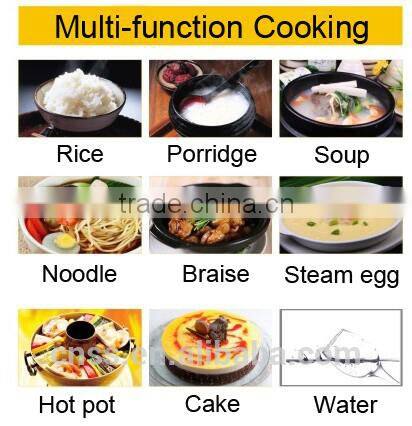 CE,CB certification White outer shell industrial drum rice cooker