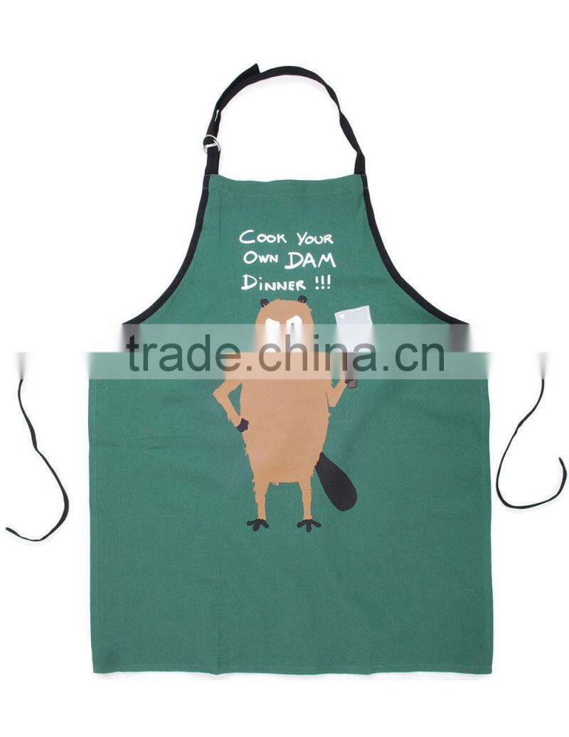 NEW Cook Dinner Angry Beaver Chef Apron