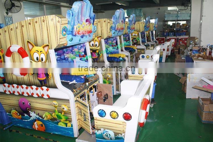 42"LCD water shooting redemption game coin and ticket redemption games