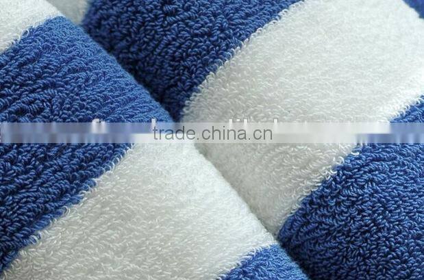 china manufacturer 30X60 cotton cabana stripe beach towel uk