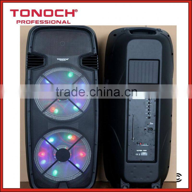 8",10",12" 15" bettery speaker with MP3/USB/SD/BLUETOOTH/REMOTE CONTROL/TROLLEY/WHEELS