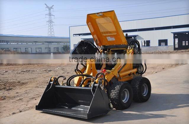 China mini wheeled skid steer loader GN380