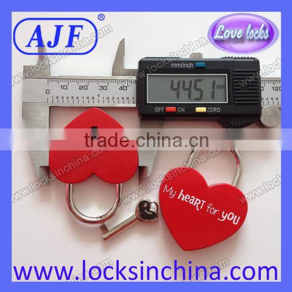 AJF Colorful love heart locker for 2015 valentines day