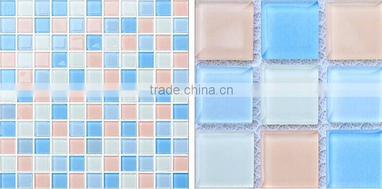 building material crystal glass mosaic tile