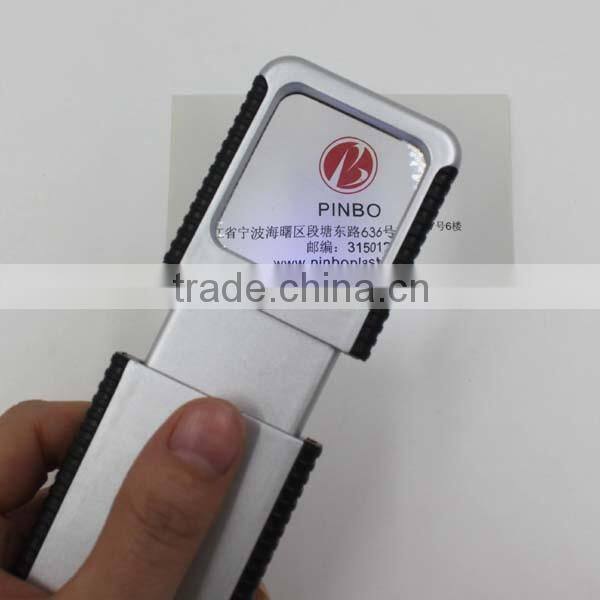 Telescopic drawer shaped pocket led magnifier with light
