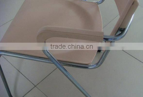 hot sales plastic office chairs with armrest for wholesale 1002A