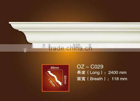mordern home decor pu moulding